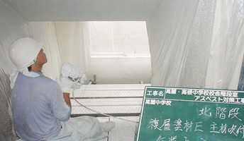 アスベスト工事